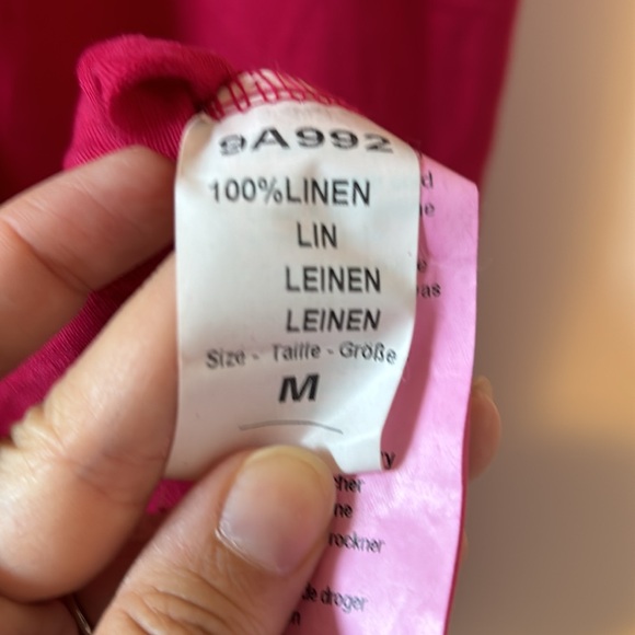 Piazza Del Tempio Linen Midi Dress - Picture 8 of 10